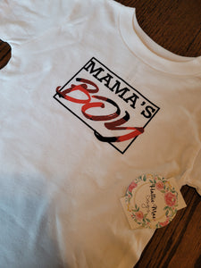 Toddler/Youth MAMA'S B0Y Tee