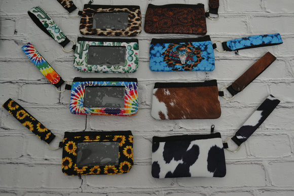 Wristlet ID Holder