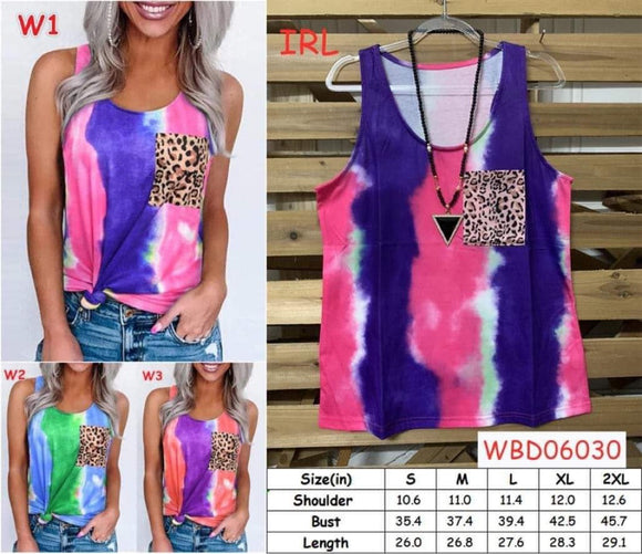 Leopard Pocket Tank