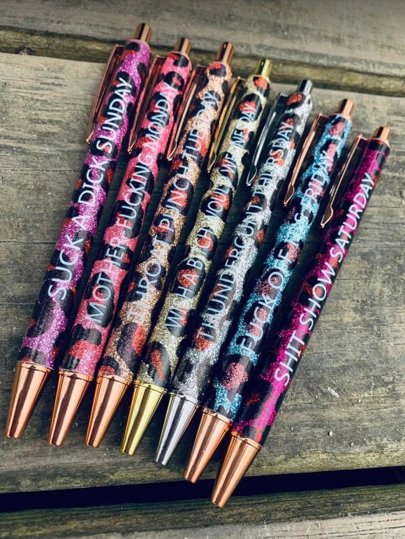 Leopard Pen Set