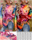 Tie Dye Criss-Cross Long Sleeve